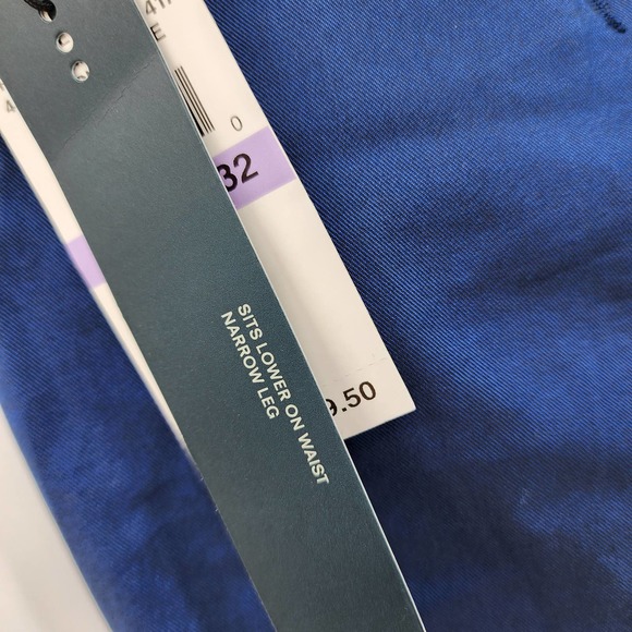 Perry Ellis Twilight Blue Slim Fit Pants 38x32 NWT - Picture 5 of 7